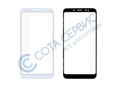 Стекло для Xiaomi Redmi 5 Plus белый